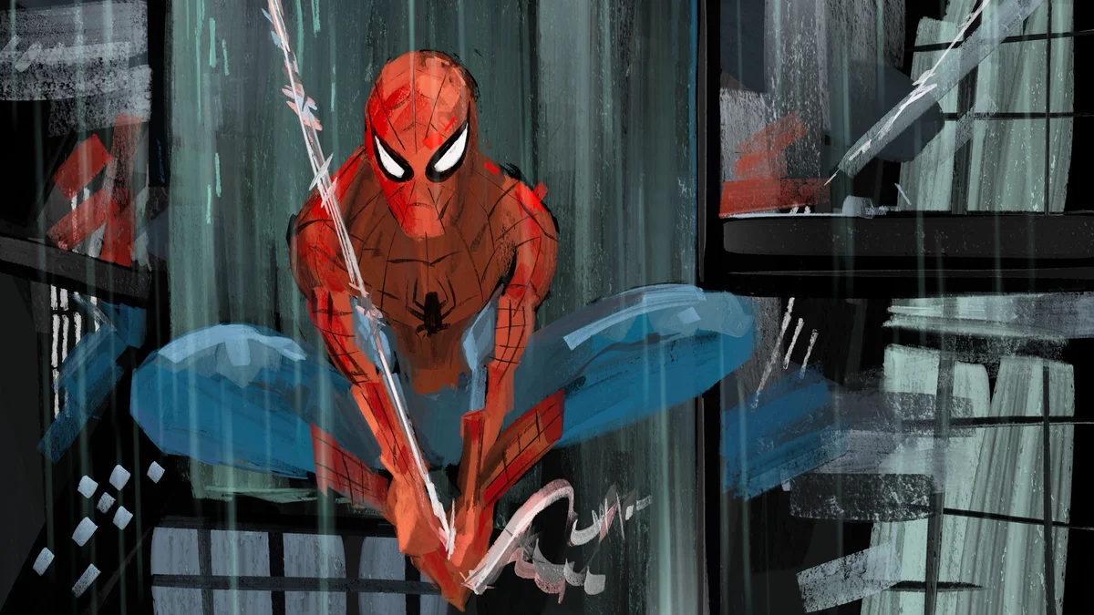 Spider character study by Alfredo